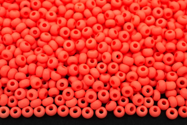 Бисер чешский PRECIOSA круглый 10/0 12906М матовый розовый непрозрачный, 1 сорт, 50г Бисер чешский PRECIOSA круглый 10/0 12906М матовый розовый непрозрачный, 1 сорт, 50г