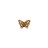 Разделительная бусина Бабочка TierraCast Золото с чернением 5х8мм, отверстие 1мм, 94-5650-26, 1шт - Разделительная бусина Бабочка TierraCast Золото с чернением, 5*8мм, отверстие 1мм, 94-5650-26, 1шт