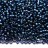 Бисер японский MIYUKI круглый 11/0 #3539 темный синий, окрашенный изнутри, 10 грамм - Бисер японский MIYUKI круглый 11/0 #3539 темный синий, окрашенный изнутри, 10 грамм
