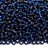 Бисер чешский PRECIOSA круглый 10/0 67100 синий, серебряная линия внутри, 20 грамм - Бисер чешский PRECIOSA круглый 10/0 67100 синий, серебряная линия внутри, 20 грамм