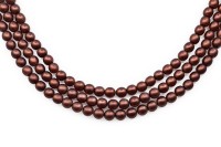 Жемчуг Preciosa, цвет 70189 матовый коричневый, 3мм, 10шт