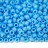 Бисер японский TOHO круглый 6/0 #0043 голубая бирюза, непрозрачный, 10 грамм - Бисер японский TOHO круглый 6/0 #0043 голубая бирюза, непрозрачный, 10 грамм