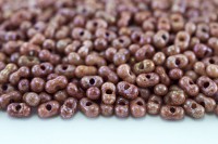 Бисер чешский PRECIOSA Фарфаль 3,2х6,5мм, 26399 коричневый, непрозрачный, 50г
