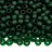 Бисер японский TOHO круглый 6/0 #0939F зеленый изумруд, матовый прозрачный, 10 грамм - Бисер японский TOHO круглый 6/0 #0939F зеленый изумруд, матовый прозрачный, 10 грамм