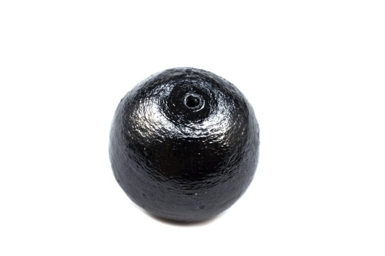 Хлопковый жемчуг Miyuki Cotton Pearl 18мм, цвет Black, 744-056, 1шт Хлопковый жемчуг Miyuki Cotton Pearl 18мм, цвет Black, 744-056, 1шт