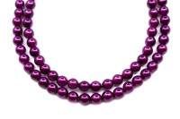 Жемчуг Preciosa, цвет 70096 фуксия, 6мм, 10шт