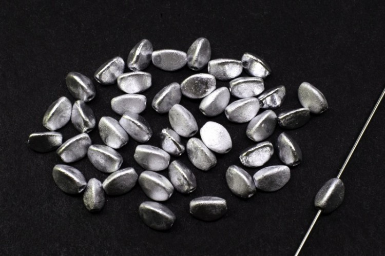 Бусины Pinch beads 5х3мм, отверстие 0,8мм, цвет 00030/27080 Crystal/Labrador Full, Etched, 755-030, 10г (около 117шт) Бусины Pinch beads 5х3мм, отверстие 0,8мм, цвет 00030/27080 Crystal/Labrador Full, Etched, 755-030, 10г (около 117шт)
