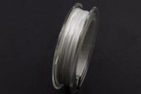 Ювелирный тросик Flex-rite 7 strand, толщина 0,45мм, цвет жемчужное серебро, 1017-070, катушка 30,5м