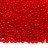 Бисер японский MIYUKI круглый 11/0 #0140SF светлый красный, полуматовый прозрачный, 10 грамм - Бисер японский MIYUKI круглый 11/0 #0140SF светлый красный, полуматовый прозрачный, 10 грамм