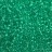 Бисер чешский PRECIOSA круглый 10/0 38958 прозрачный, бирюзовая жемчужная линия внутри, 20 грамм - Бисер чешский PRECIOSA круглый 10/0 38958 прозрачный, бирюзовая жемчужная линия внутри, 20 грамм