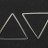 Коннектор Треугольник 23х21х1мм, цвет серебро, латунь, 14-216, 2шт - Коннектор Треугольник 23х21х1мм, цвет серебро, латунь, 14-216, 2шт