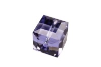 Бусина куб Swarovski 5601 #539 8мм Tanzanite, 5601-8-539, 1шт