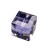 Бусина куб Swarovski 5601 #539 8мм Tanzanite, 5601-8-539, 1шт - Бусина куб Swarovski 5601 #539 8мм Tanzanite, 5601-8-539, 1шт