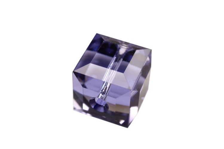 Бусина куб Swarovski 5601 #539 8мм Tanzanite, 5601-8-539, 1шт Бусина куб Swarovski 5601 #539 8мм Tanzanite, 5601-8-539, 1шт