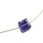 Бусина куб Swarovski 5601 #539 8мм Tanzanite, 5601-8-539, 1шт - Бусина куб Swarovski 5601 #539 8мм Tanzanite, 5601-8-539, 1шт
