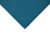 Кожа искусственная для рукоделия 15х20см, цвет синий, 1028-084, 1шт