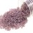 Бисер японский MIYUKI Delica цилиндр 11/0 DB-0857 светлый аметист, матовый радужный прозрачный, 5 грамм - Бисер японский MIYUKI Delica цилиндр 11/0 DB-0857 светлый аметист, матовый радужный прозрачный, 5 грамм