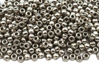 Бисер японский TOHO круглый 8/0 #MAG04 Nickel Plated, 10 грамм