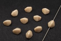 Бусины Pinch beads 7х7мм, отверстие 0,8мм, цвет 02010/14413 кремовый, 755-012, 10шт