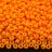 Бисер чешский PRECIOSA круглый 10/0 12902М матовый оранжевый непрозрачный, 1 сорт, 50г - Бисер чешский PRECIOSA круглый 10/0 12902М матовый оранжевый непрозрачный, 1 сорт, 50г