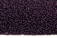 Бисер японский TOHO круглый 11/0 #Y612 фиолетовый, hybrid металлизированный Suede, 10 грамм