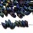 Бисер японский MIYUKI Long Magatama #2014 фиолетовый ирис, металлизированный матовый, 10 грамм - Бисер японский MIYUKI Long Magatama #2014 фиолетовый ирис, металлизированный матовый, 10 грамм