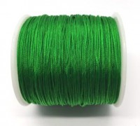 Шнур нейлоновый, толщина 1мм, цвет зеленый, материал нейлон, 29-067, 2 метра