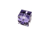Бусина куб Swarovski 5601 #539 6мм Tanzanite, 5601-6-539, 1шт