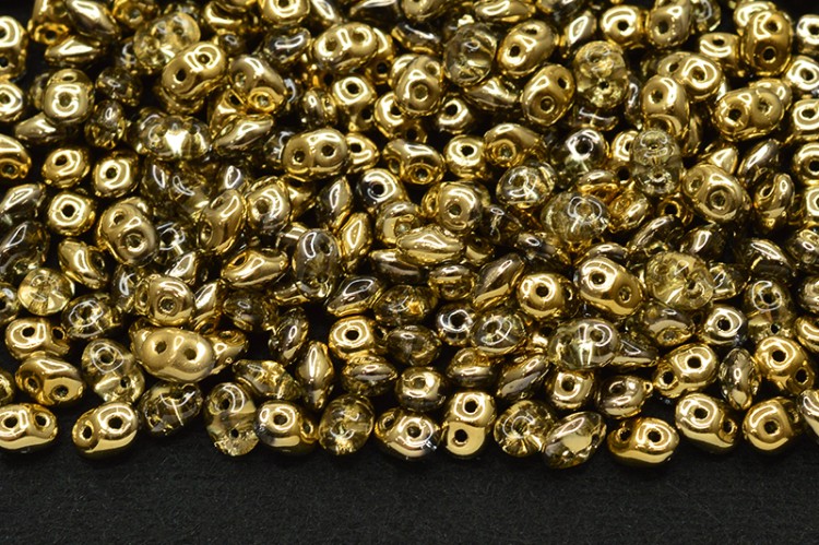 Бусины SuperDuo 2,5х5мм, отверстие 0,8мм, цвет 00030/26441 хрусталь/топаз, 706-095, 10г (около 120шт) Бусины SuperDuo 2,5х5мм, отверстие 0,8мм, цвет 00030/26441 хрусталь/топаз, 706-095, 10г (около 120шт)