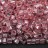 Бисер чешский PRECIOSA кубический 3,4х3,4мм 08273 розовый, серебряная линия внутри, 50г - Бисер чешский PRECIOSA кубический 3,4х3,4мм 08273 розовый, серебряная линия внутри, 50г