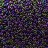 Бисер японский TOHO Demi Round 11/0 #0085 пурпурный, металлизированный ирис, 5 грамм - Бисер японский TOHO Demi Round 11/0 #0085 пурпурный, металлизированный ирис, 5 грамм