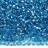 Бисер чешский PRECIOSA круглый 10/0 67010 голубой, серебряная линия внутри, квадратное отверстие, 2 сорт, 50г - Бисер чешский PRECIOSA круглый 10/0 67010 голубой, серебряная линия внутри, квадратное отверстие, 2 сорт, 50г