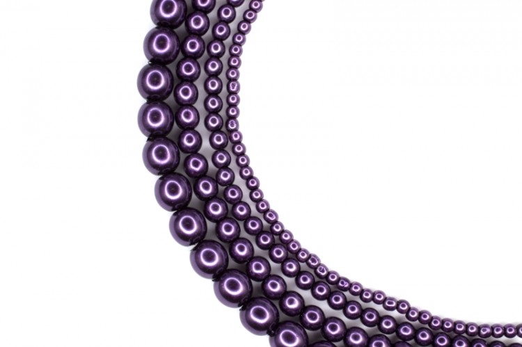 Жемчуг Preciosa, цвет 70038 фиолетовый, 6мм, 10шт Жемчуг Preciosa, цвет 70038 фиолетовый, 6мм, 10шт