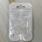 Бисер японский Miyuki Bugle стеклярус 3мм #0250 хрусталь, радужный прозрачный, 10 грамм - Бисер японский Miyuki Bugle стеклярус 3мм #0250 хрусталь, радужный прозрачный, 10 грамм