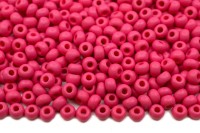 Бисер чешский PRECIOSA круглый 8/0 22m11 матовый розовый, PermaLux, 50г