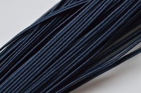 Шнур сутажный 2,5мм, цвет синий темный №664030, 1 метр