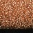 Бисер чешский PRECIOSA круглый 10/0 78185 оранжевый, серебряная линия внутри, 2 сорт, 50г - Бисер чешский PRECIOSA круглый 10/0 78185 оранжевый, серебряная линия внутри, 2 сорт, 50г