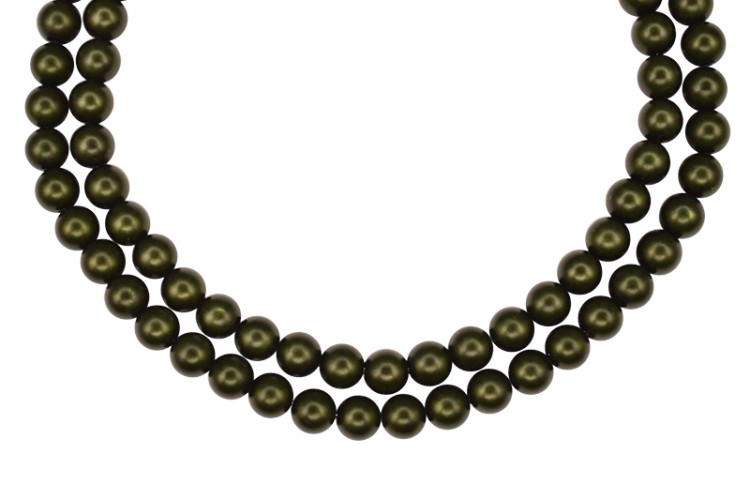 Жемчуг Preciosa, цвет 70158 матовый болотный, 5мм, 10шт Жемчуг Preciosa, цвет 70158 матовый болотный, 5мм, 10шт