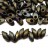 Бисер японский MIYUKI Long Magatama #2013 оливковый ирис, металлизированный матовый, 10 грамм - Бисер японский MIYUKI Long Magatama #2013 оливковый ирис, металлизированный матовый, 10 грамм