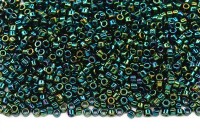 Бисер японский TOHO Treasure цилиндрический 11/0 #0506 майский жук, металлизированный золотом, 5 грамм