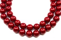 Жемчуг Preciosa Maxima, цвет red, 8мм, 704-184, 10шт