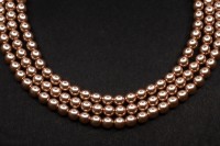 Жемчуг Preciosa, цвет 70012 розово-бежевый, 2мм, 10шт