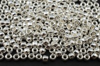 Бисер японский TOHO круглый 8/0 #MAG02 Silver Plated, 10 грамм