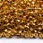 Бисер японский TOHO AIKO цилиндрический 11/0 #0712 Золото 24К снаружи, 5 грамм - Бисер японский TOHO AIKO цилиндрический 11/0 #0712 Золото 24К снаружи, 5 грамм