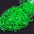 Бисер японский TOHO круглый 11/0 #0805F зеленый полуматовый, окрашенный изнутри неон, светится в ультрафиолете, 10 грамм - Бисер японский TOHO круглый 11/0 #0805F зеленый полуматовый, окрашенный изнутри неон, светится в ультрафиолете, 10 грамм