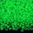 Бисер японский TOHO круглый 11/0 #0805F зеленый полуматовый, окрашенный изнутри неон, светится в ультрафиолете, 10 грамм - Бисер японский TOHO круглый 11/0 #0805F зеленый полуматовый, окрашенный изнутри неон, светится в ультрафиолете, 10 грамм