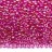 Бисер японский MIYUKI круглый 11/0 #0355 хрусталь/яркий розовый, радужный, окрашенный изнутри, 10 грамм - Бисер японский MIYUKI круглый 11/0 #0355 хрусталь/яркий розовый, радужный, окрашенный изнутри, 10 грамм