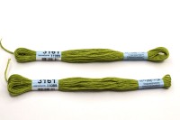 Мулине Gamma, цвет 3161 бледный хаки, хлопок, 8м, 1шт