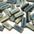 Бисер японский MIYUKI Rectangle 4х9мм #2008 патина, матовый металлизированный ирис, 5 грамм - Бисер японский MIYUKI Rectangle 4х9мм #2008 патина, матовый металлизированный ирис, 5 грамм