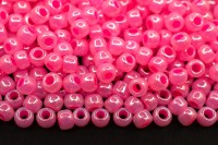 Бисер японский TOHO круглый 6/0 #0910 ярко-розовый, цейлон, 10 грамм